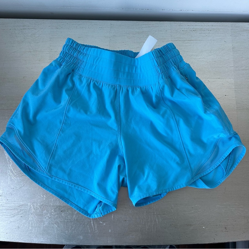Lululemon Athletica Vibrant Blue Athletic Shorts